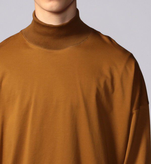 CABaN「CABaN コットン モックネックロングスリーブプルオーバー」|Tシャツ・カットソー|
