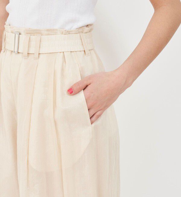 GALERIE VIE「ボイルワッシャー ワイドパンツ」|その他|