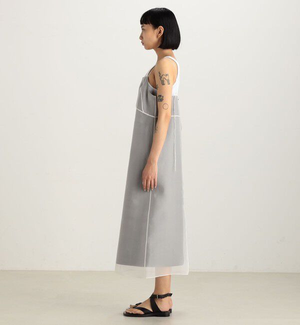 Edition「シルクオーガン パネルキャミソールワンピース」|ワンピース|