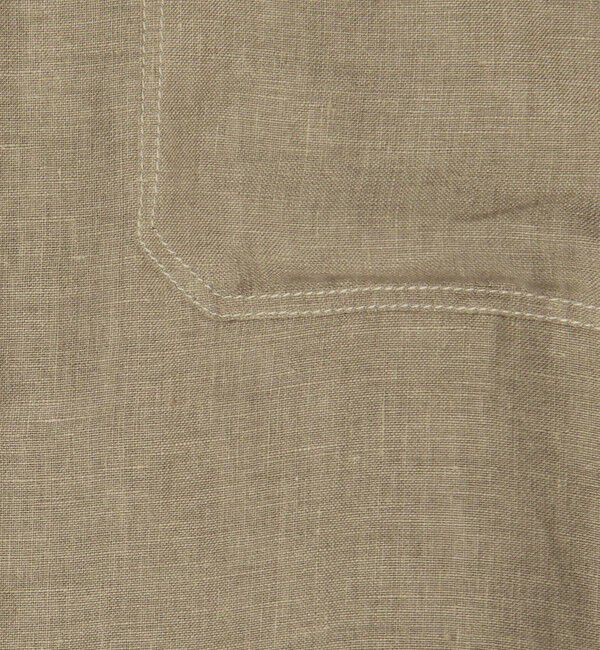 TOMORROWLAND MENS「ベルジャンリネン シャツアウター」|ブルゾン・スタジャン|