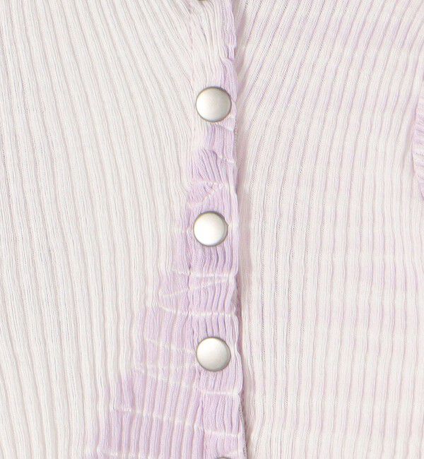 BACCA「タイダイコットン ショートカーディガン」|Tシャツ・カットソー|