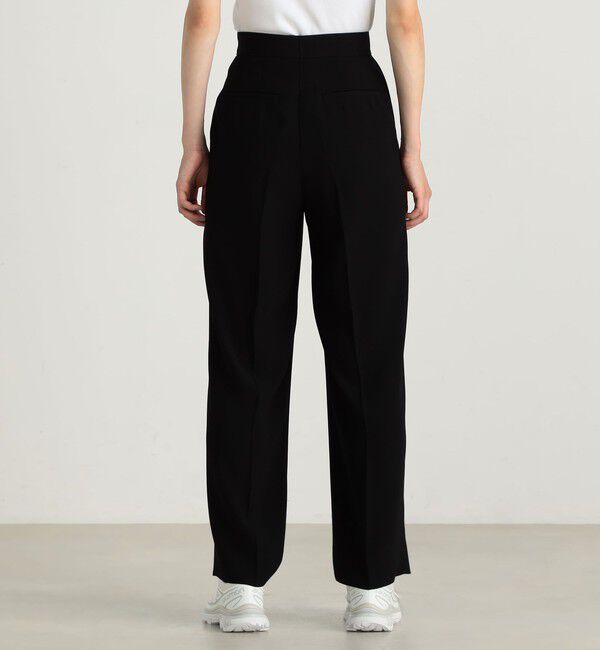 Edition「バックサテンジョーゼット スラックス」|スラックス|