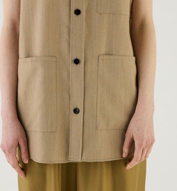 GALERIE VIE「ソフトスムース スリーブレスベスト」|ベスト・ジレ|