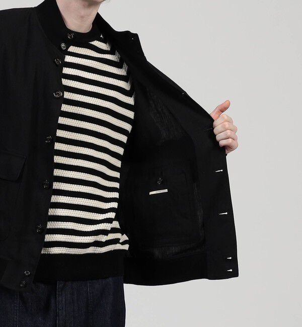 TOMORROWLAND BUYING WEAR「VALSTAR リネン ブルゾン VALSTARINO」|ブルゾン・スタジャン|