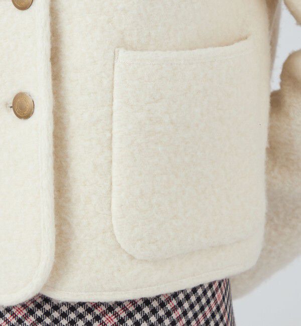 TOMORROWLAND collection「シープニット ショールカラージャケット」|その他|