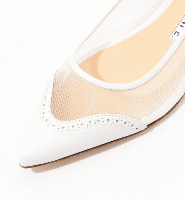 TOMORROWLAND GOODS「NEBULONI E.  MESH TULLE フラットパンプス」|パンプス|