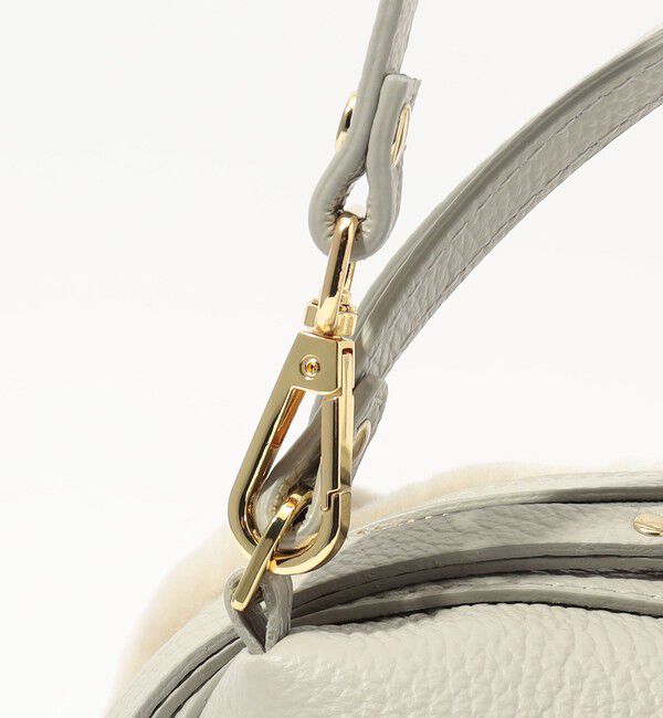 TOMORROWLAND GOODS「RIPANI RONDINE L ムートンコンビ ショルダーバッグ」|ハンドバッグ|