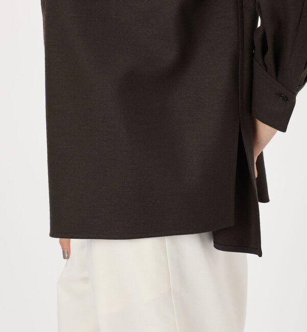 Ballsey「ウールスムース ビッグシャツ」|シャツ・ブラウス|