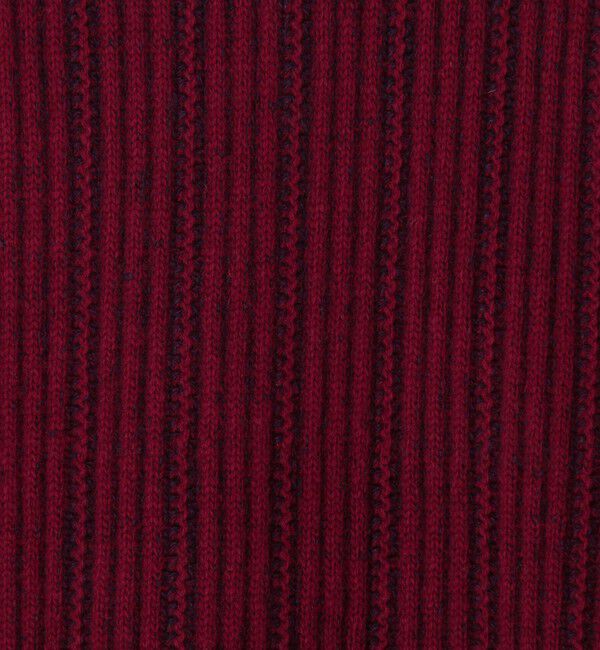 TOMORROWLAND MENS「ウールカシミヤシルク リブクルーネックプルオーバーニット」|ニット・セーター|