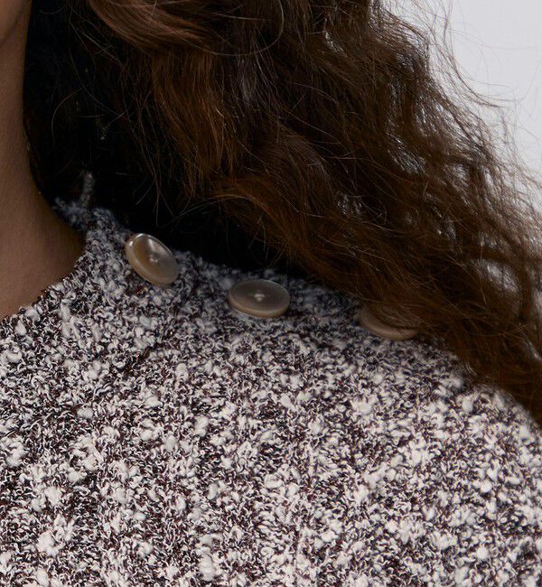 BACCA「ファンシーヤーン セーラーニットプルオーバー」|ニット・セーター|