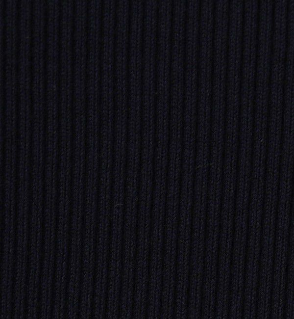 MACPHEE「コットンリブ ジップアップカーディガン」|カーディガン|