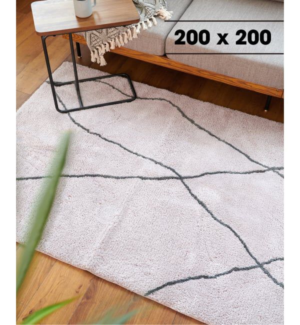 journal standard Furniture「TEMARA RUG 200x200　テマララグ」|その他|グレー