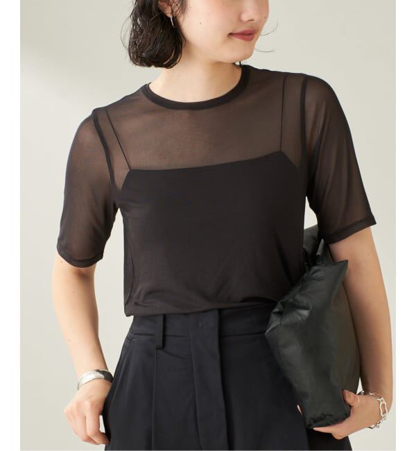 Plage「sheer mesh TEE」|Tシャツ・カットソー|
