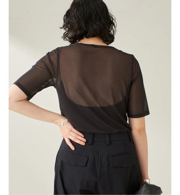 Plage「sheer mesh TEE」|Tシャツ・カットソー|