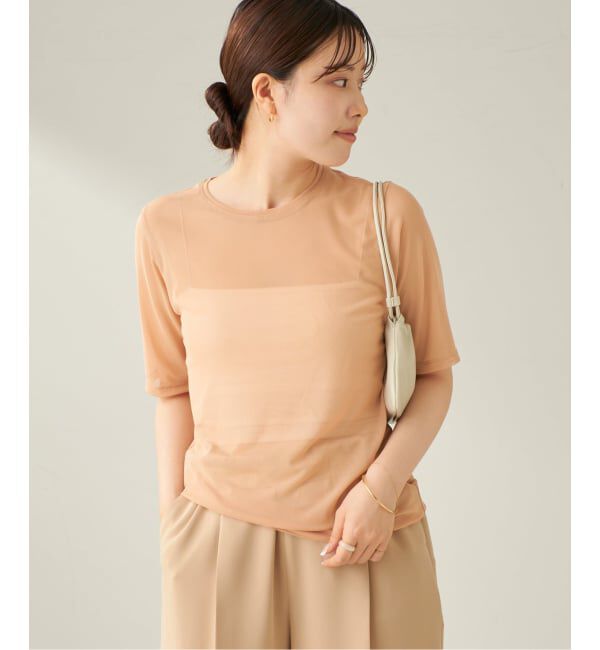 Plage「sheer mesh TEE」|Tシャツ・カットソー|