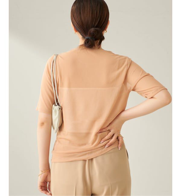 Plage「sheer mesh TEE」|Tシャツ・カットソー|