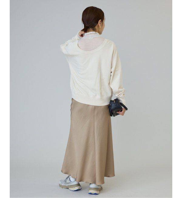 IENA「《追加》ピグメントスウェットプルオーバー」|スウェット・ジャージ|