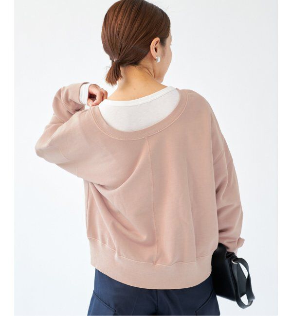 IENA「《追加》ピグメントスウェットプルオーバー」|スウェット・ジャージ|