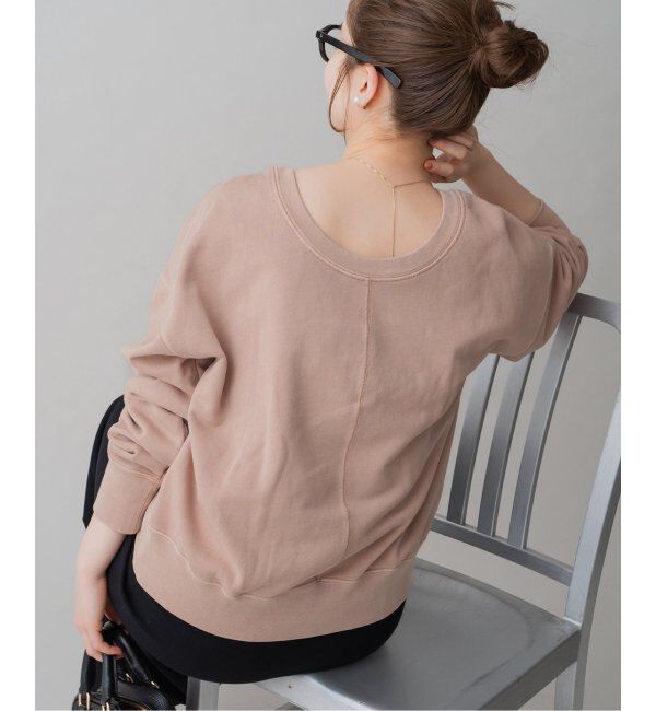 IENA「《追加》ピグメントスウェットプルオーバー」|スウェット・ジャージ|