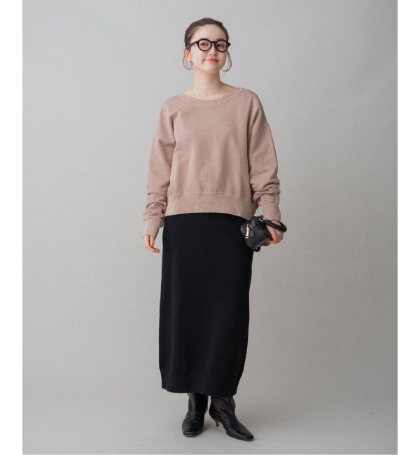 IENA「《追加》ピグメントスウェットプルオーバー」|スウェット・ジャージ|