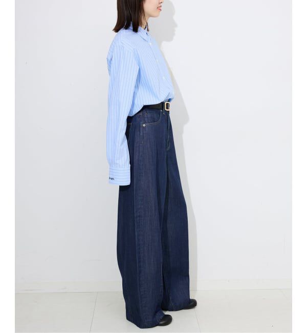 LE DENIM PEG カーブワイドデニム 4サイズ展開》LE DENIM PEG カーブワイドデニム（SLOBE IENA）｜ルミネ