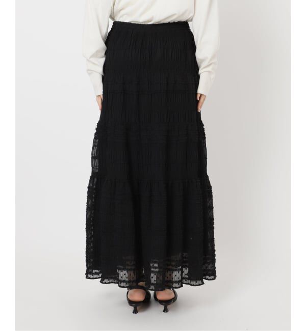 SLOBE IENA「MAJOLICAティアプリーツスカート」|スカート|