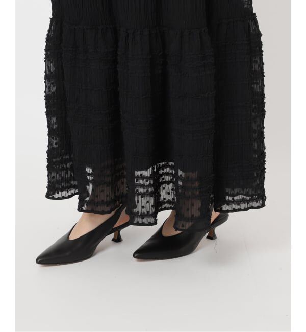 SLOBE IENA「MAJOLICAティアプリーツスカート」|スカート|