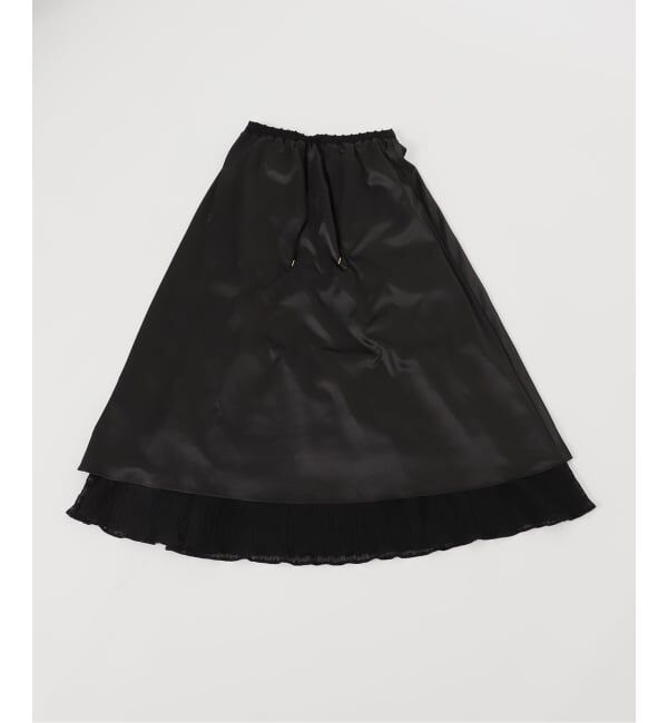 SLOBE IENA「MAJOLICAティアプリーツスカート」|スカート|