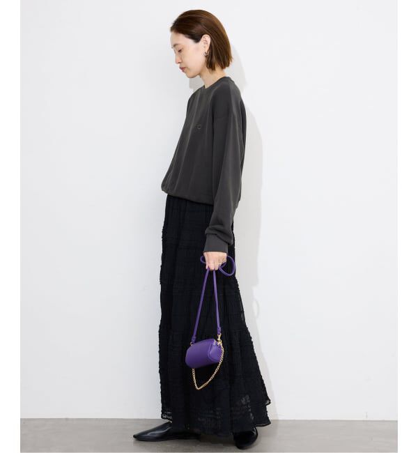 SLOBE IENA「MAJOLICAティアプリーツスカート」|スカート|