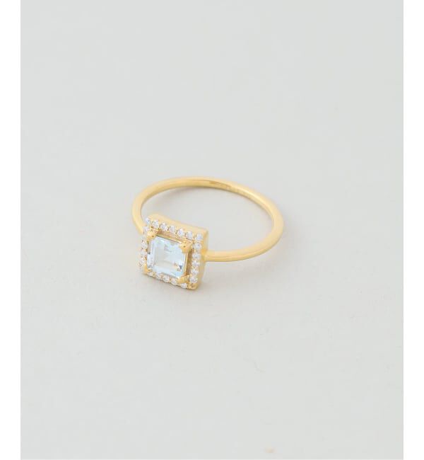 SLOBE IENA「《WEB限定/追加》ODUL SLOBE別注 スクエアカットリング」|リング|