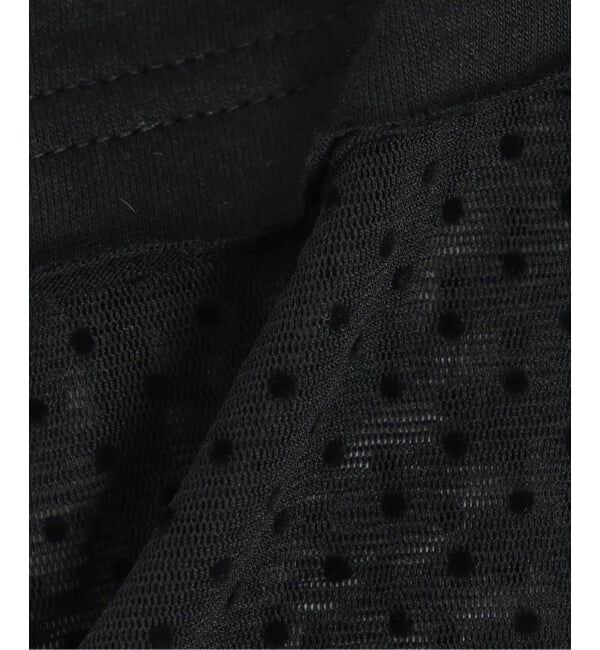 SLOBE IENA「《追加4》レイヤードフロッキードットスリーブロンTEE」|Tシャツ・カットソー|