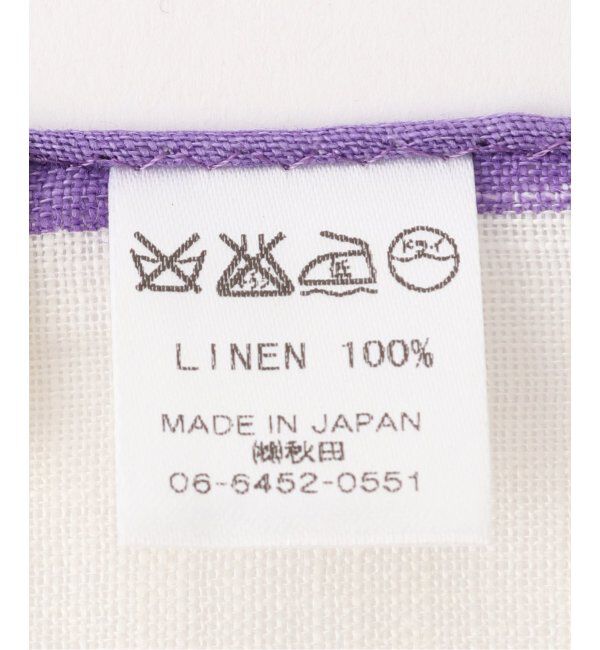 EDIFICE「PB リネンチーフ」|マフラー|