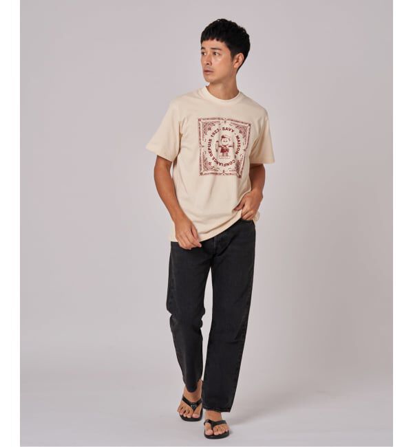 EDIFICE「GIFT SHOP (ギフトショップ) 別注 Savy T shirt Bandana」|Tシャツ・カットソー|