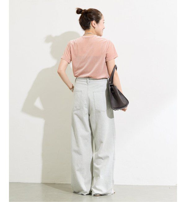 JOURNAL STANDARD「シアーベロアコンパクトTee」|Tシャツ・カットソー|