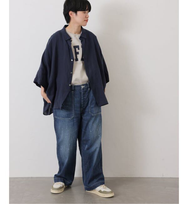 journal standard luxe「《追加》リネンキャンバス バルーンシャツ」|シャツ・ブラウス|