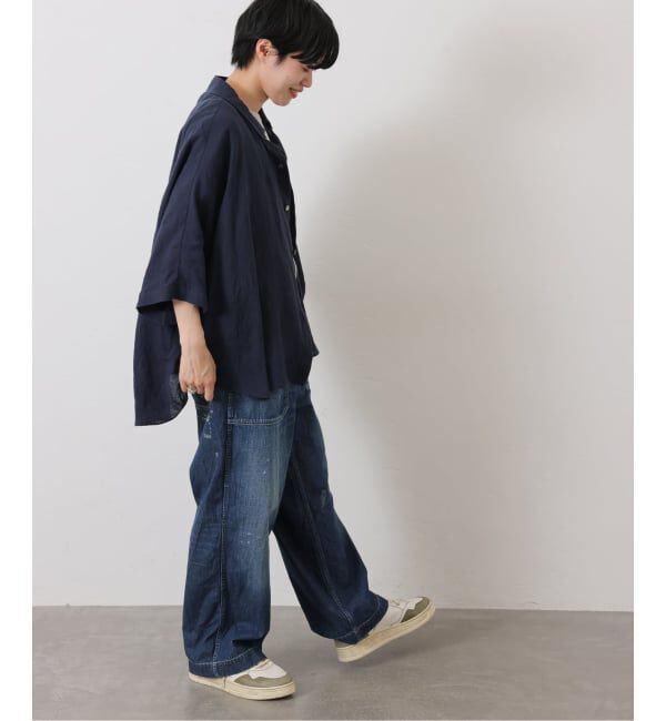 journal standard luxe「《追加》リネンキャンバス バルーンシャツ」|シャツ・ブラウス|