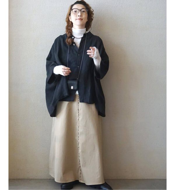 journal standard luxe「《追加》リネンキャンバス バルーンシャツ」|シャツ・ブラウス|