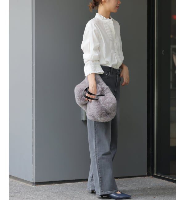 JOURNAL STANDARD relume「《WEB限定追加予約》コットンブロードフリルブラウス」|シャツ・ブラウス|