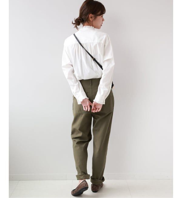 JOURNAL STANDARD relume「《WEB限定追加予約》コットンブロードフリルブラウス」|シャツ・ブラウス|