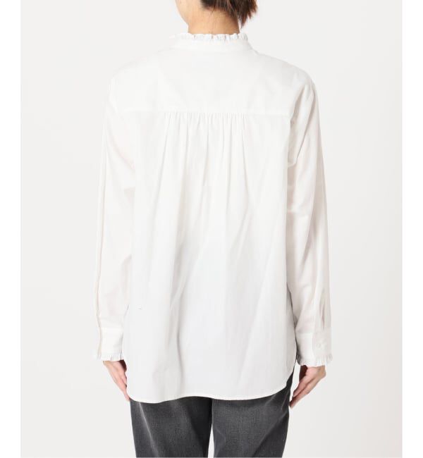 JOURNAL STANDARD relume「《WEB限定追加予約》コットンブロードフリルブラウス」|シャツ・ブラウス|