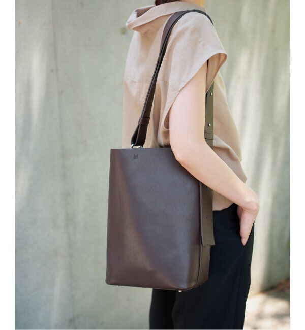 Spick and Span「《追加》&MyuQ / アンドミューク JUNO MINI」|ショルダー・メッセンジャー|ボルドー