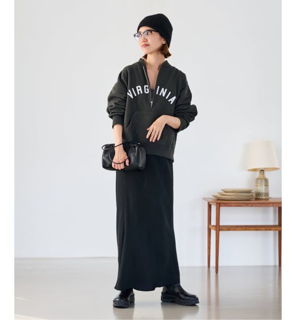 FRAMeWORK「Champion/チャンピオン 別注REVERSE WEAVE11.5OZロゴハーフジップ」|スウェット・ジャージ|