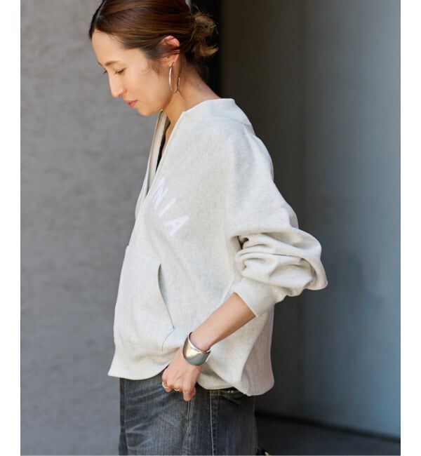 FRAMeWORK「Champion/チャンピオン 別注REVERSE WEAVE11.5OZロゴハーフジップ」|スウェット・ジャージ|