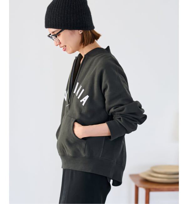 FRAMeWORK「Champion/チャンピオン 別注REVERSE WEAVE11.5OZロゴハーフジップ」|スウェット・ジャージ|