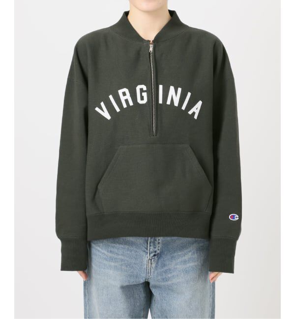 FRAMeWORK「Champion/チャンピオン 別注REVERSE WEAVE11.5OZロゴハーフジップ」|スウェット・ジャージ|