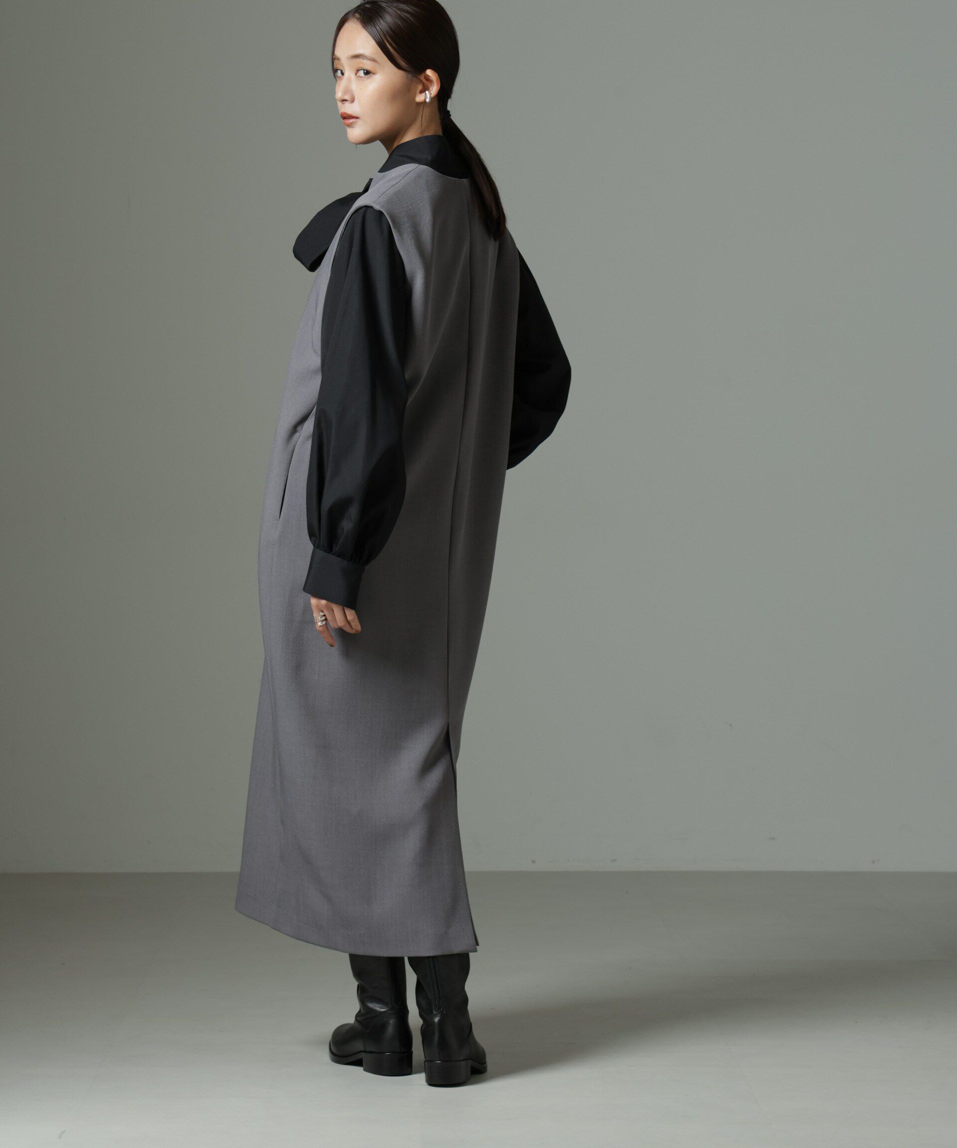 nano･universe「キーネックワンピース」|ワンピース|