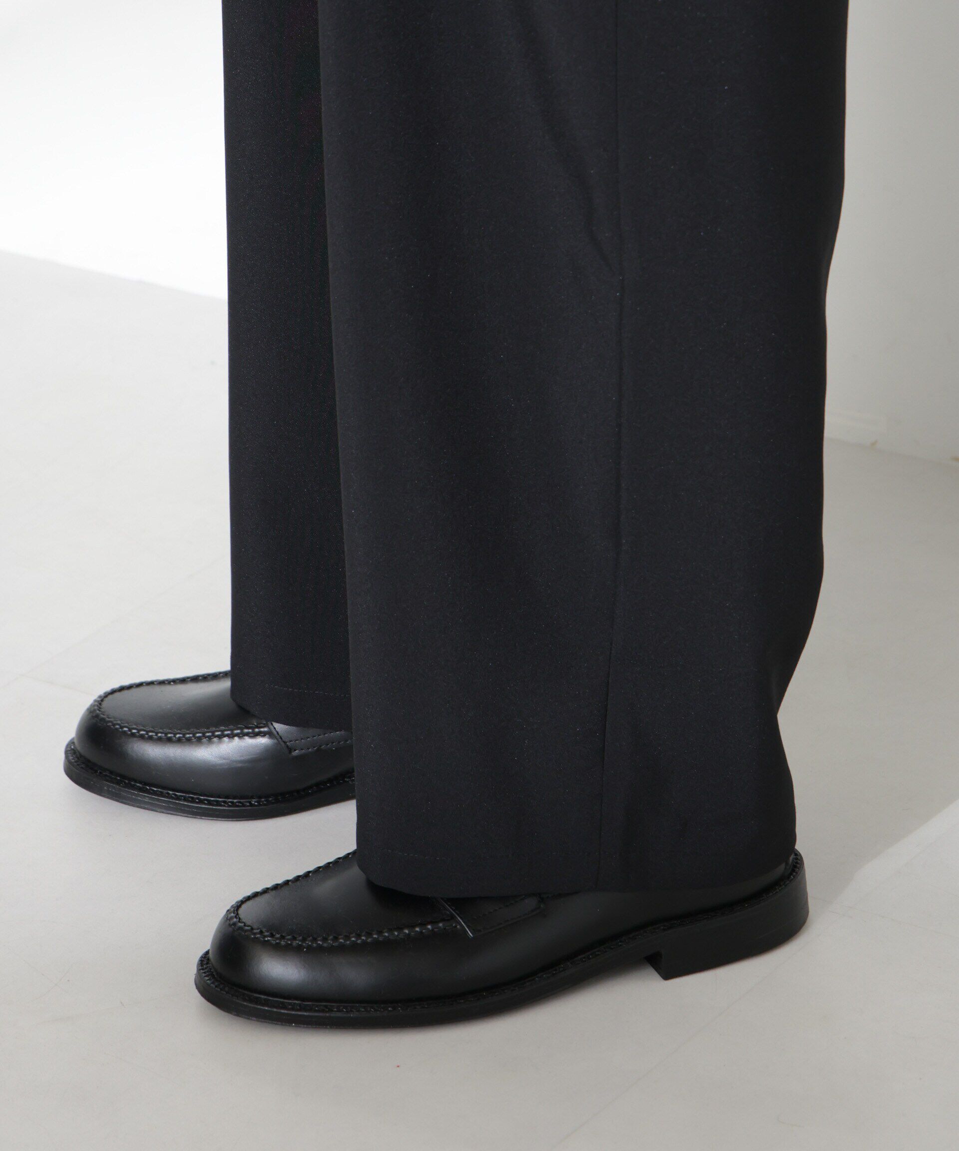 nano･universe「「大人のワイドパンツ」ハイツイストワイドスラックス」|チノ|