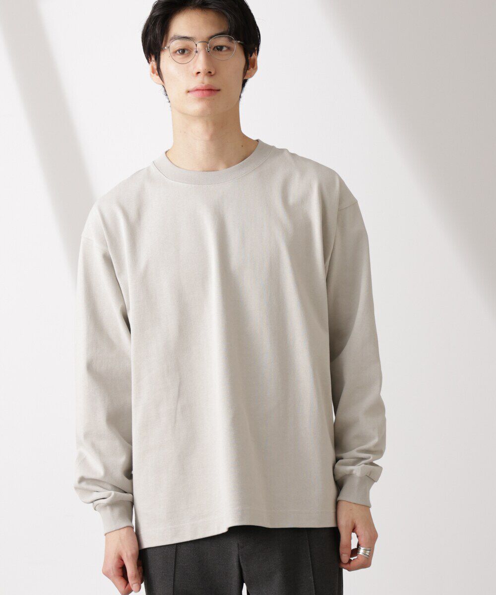 nano･universe「ヘビーオンスBigTシャツ 長袖」|Tシャツ・カットソー|