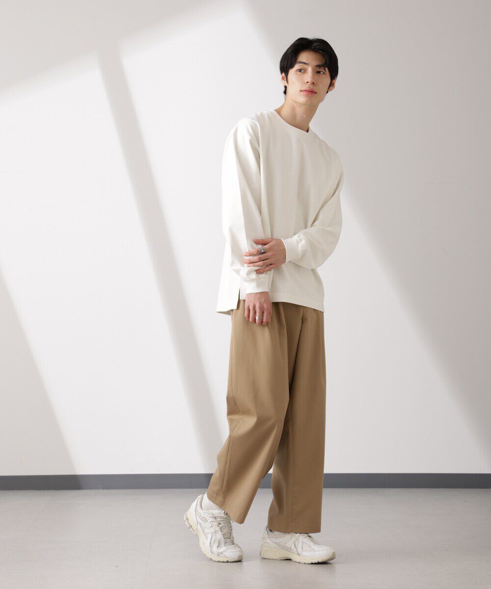 nano･universe「ヘビーオンスBigTシャツ 長袖」|Tシャツ・カットソー|