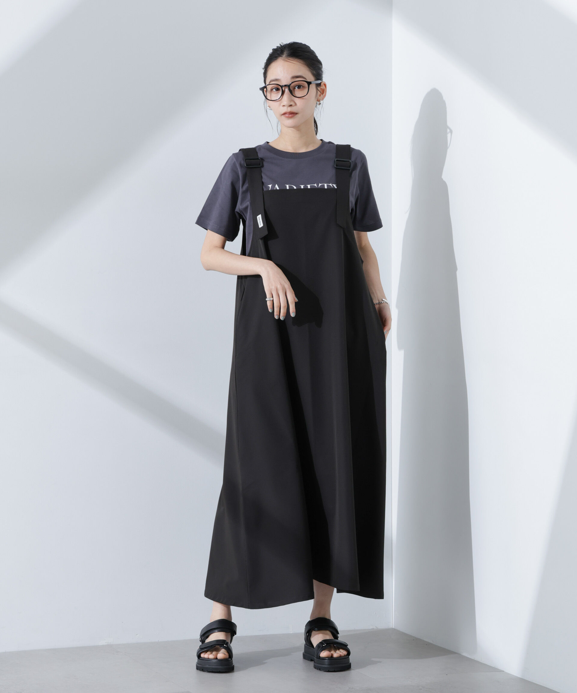 nano･universe「ロゴプリントTシャツ」|Tシャツ・カットソー|